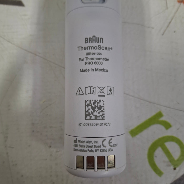 Welch Allyn Braun ThermoScan PRO 6000 Ear Thermometer
