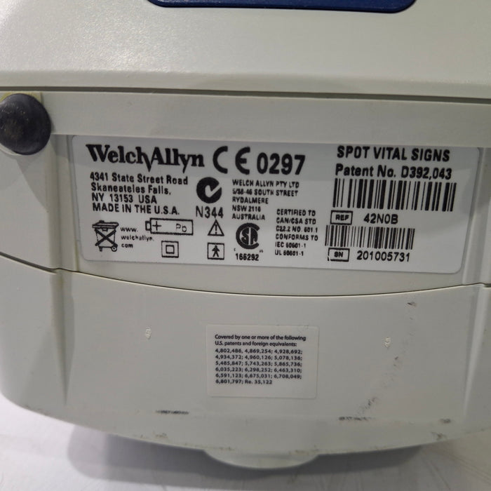 Welch Allyn Welch Allyn Spot 420 - NIBP, Nellcor SpO2 Vital Signs Monitor Patient Monitors reLink Medical