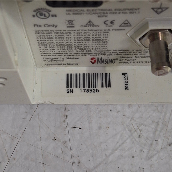 Masimo Masimo Radical 7 Pulse Oximeter w/ Base Patient Monitors reLink Medical