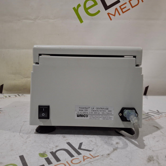 Unico C856 PowerSpin LX Centrifuge
