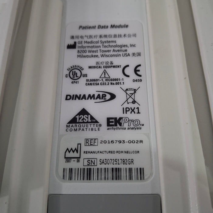GE Healthcare GE Healthcare PDM Nellcor Patient Data Module Patient Monitors reLink Medical