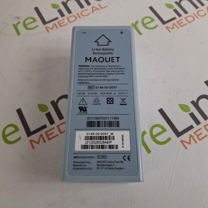Maquet Maquet Cardiosave Li-ion Battery Pack Perfusion reLink Medical