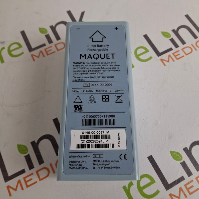 Maquet Maquet Cardiosave Li-ion Battery Pack Perfusion reLink Medical