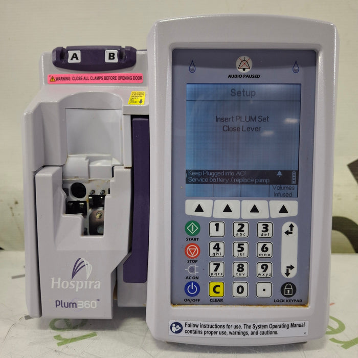 Hospira Hospira Plum 360 Infusion Pump Infusion Pump reLink Medical