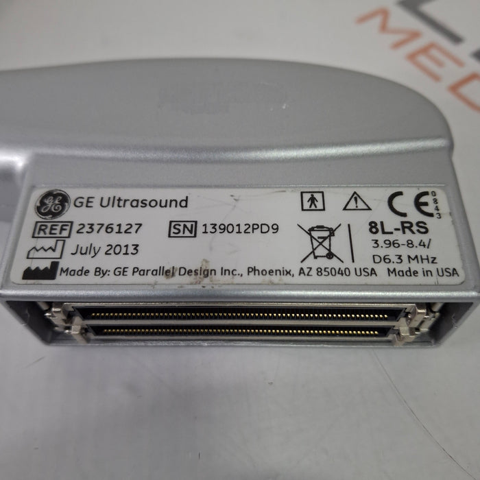 GE Healthcare 8L-RS Vascular Linear Array Transducer