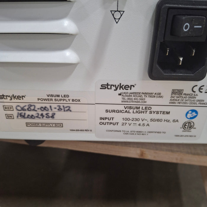 Stryker Stryker Visum Surgical Light Surgical & Exam Lights reLink Medical