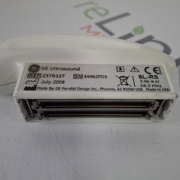 GE Healthcare GE Healthcare 8L-RS Vascular Linear Array Transducer Ultrasound Probes reLink Medical