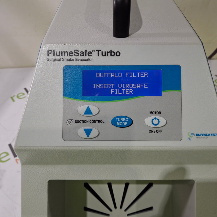 Buffalo Filter Buffalo Filter PlumeSafe Whisper Turbo Smoke Evacuation System Electrosurgical Units reLink Online