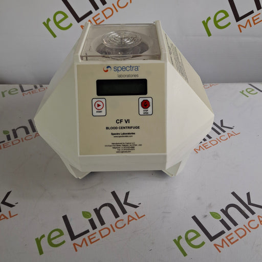 Cygnus Medical Cygnus Medical Spectra CF VI Blood Centrifuge Centrifuges reLink Medical