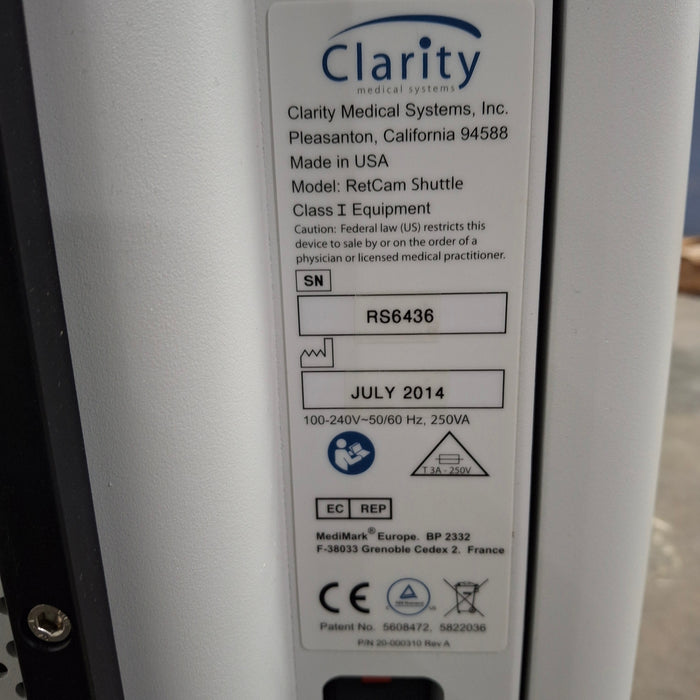 Clarity Medical RetCam Shuttle