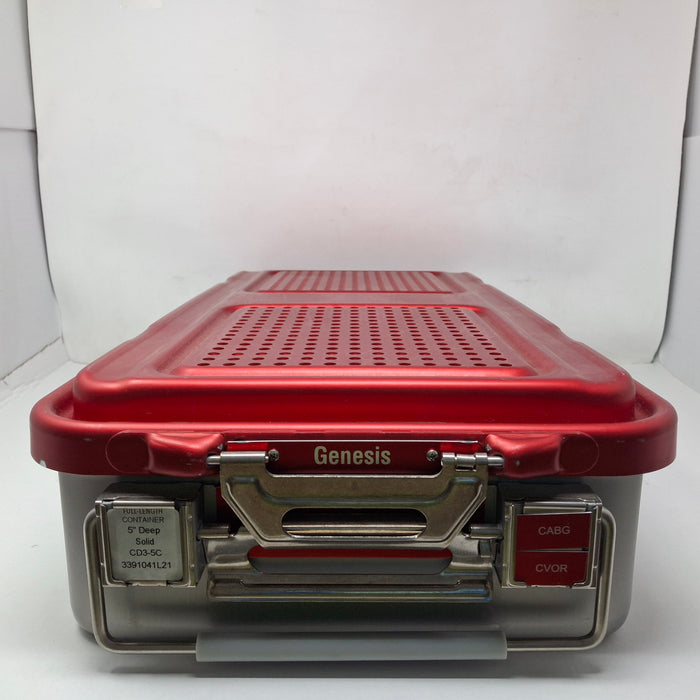 V. Mueller V. Mueller CD3-5C Genesis Sterilization Container Surgical Instruments reLink Medical