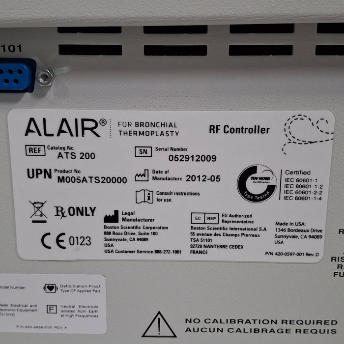 Boston Scientific Alair RF Generator
