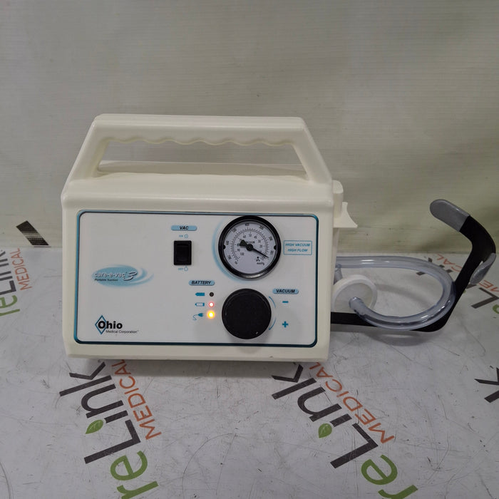 Ohio Medical Corporation Ohio Medical Corporation Care-E-Vac 3 Portable Suction System Surgical Equipment reLink Medical