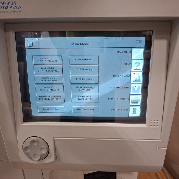 Carl Zeiss 750 Humphrey Field Analyzer