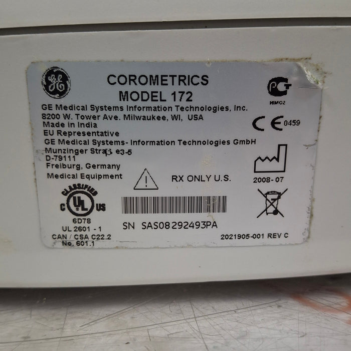 GE Healthcare GE Healthcare Corometrics 170 Series Model 172 Fetal Monitor Patient Monitors reLink Medical