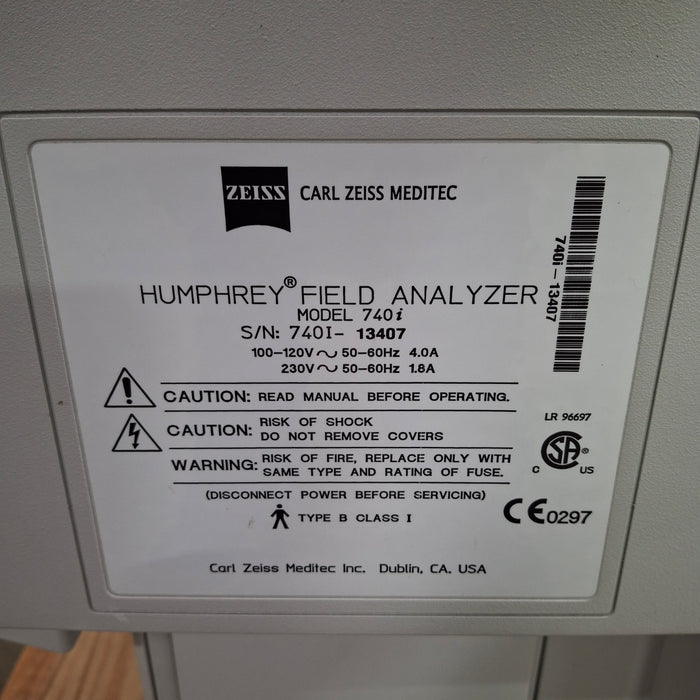 Carl Zeiss 740i Humphrey Field Analyzer