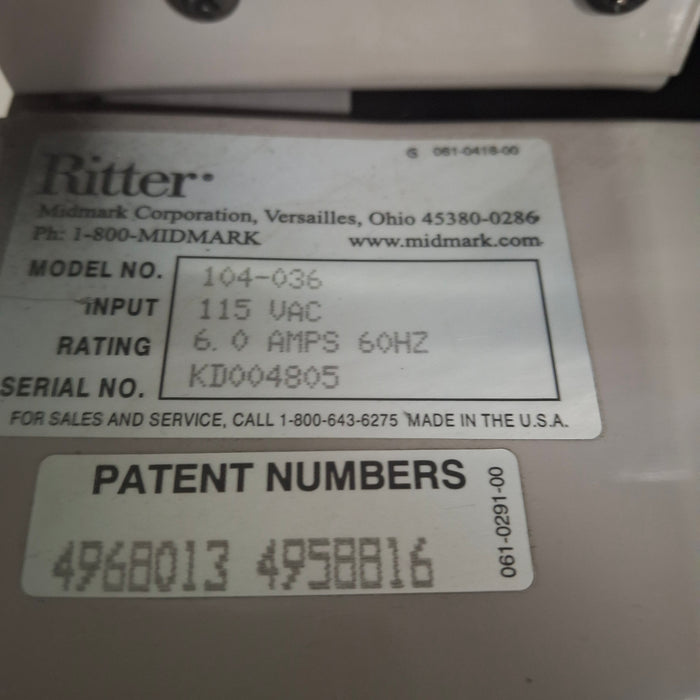 Ritter Ritter 104 Exam Table Exam Chairs / Tables reLink Medical