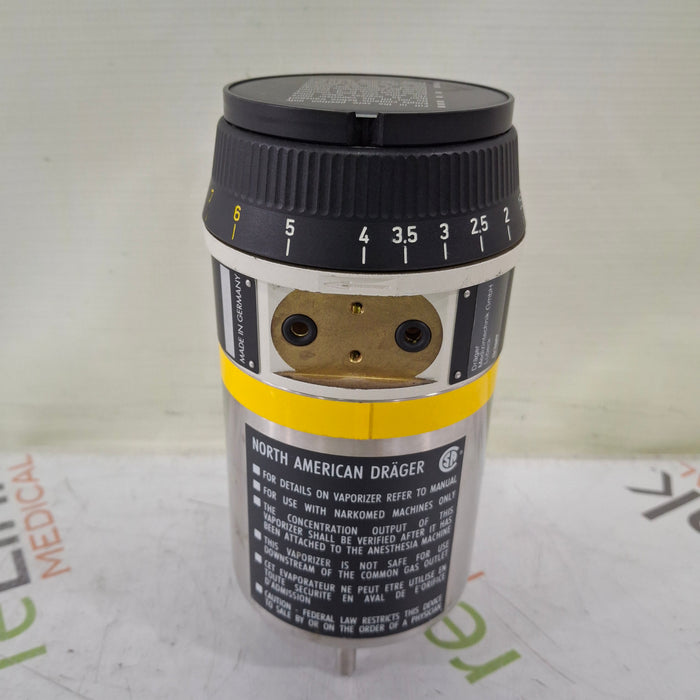 Draeger Medical Draeger Medical Vapor 19.1 Sevoflurane Vaporizer Respiratory reLink Medical