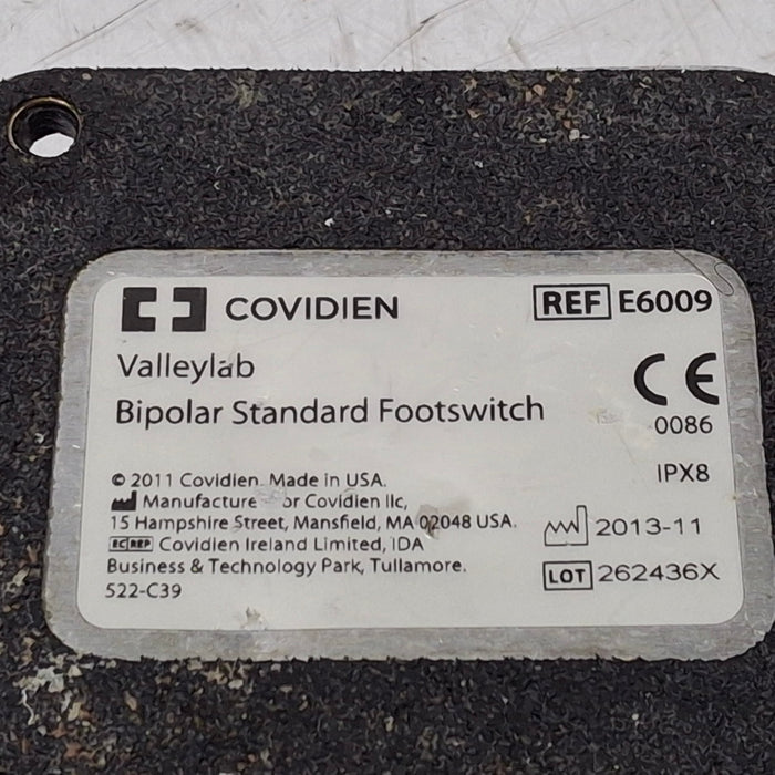 Valleylab Valleylab E6009 BiPolar Footswitch Electrosurgical Units reLink Medical