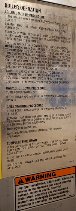 Southbend Southbend GCX-2S-10 Steamer Kettle Combination Restaurant Equipment reLink Medical