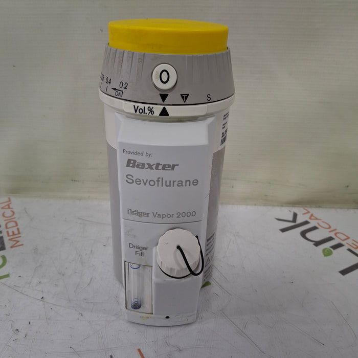 Draeger Medical Vapor 2000 Sevoflurane Vaporizer