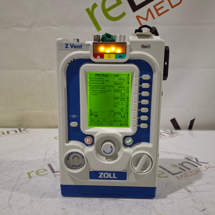 Zoll Zoll Z Vent Transport Ventilator Respiratory reLink Medical