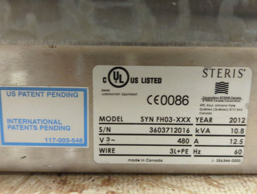 Steris Steris Reliance Synergy Washer Sterilizers & Autoclaves reLink Medical