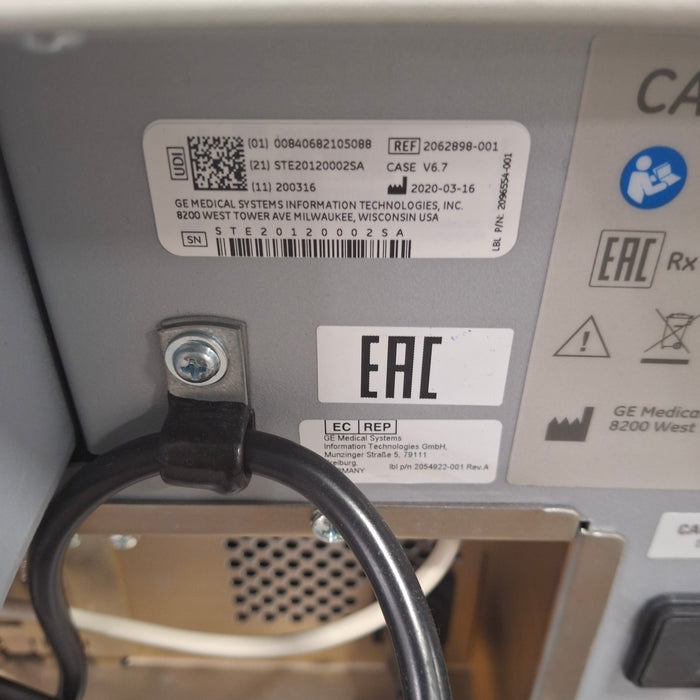GE Healthcare GE Healthcare Case 6.7 Stress Test Console Cardiology reLink Medical