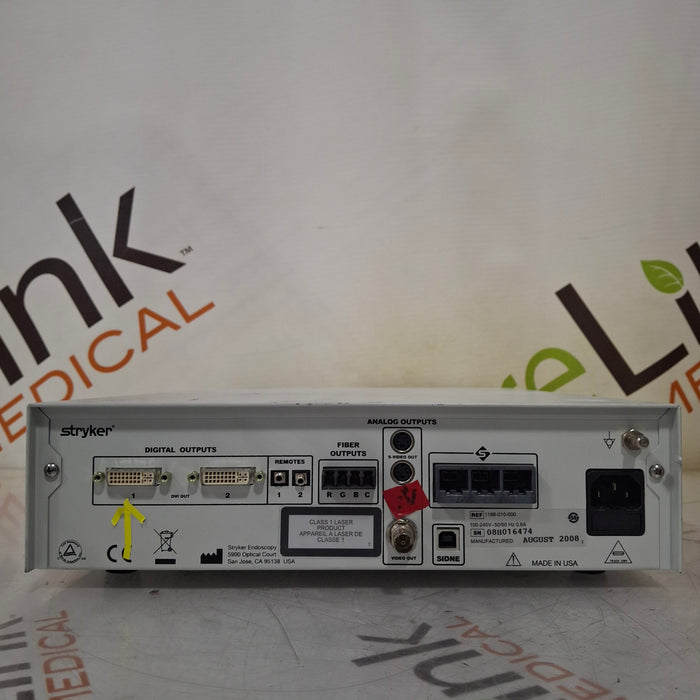 Stryker Stryker 1188HD Camera Control Unit Rigid Endoscopy reLink Medical