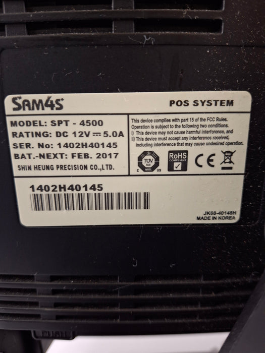 SAM4S SAM4S SPT-4500 POS System Computers Tablets & Networking reLink Medical