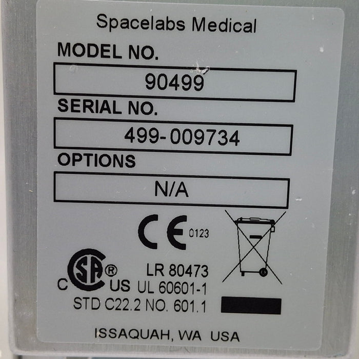 Spacelabs Healthcare 90499 Module Rack