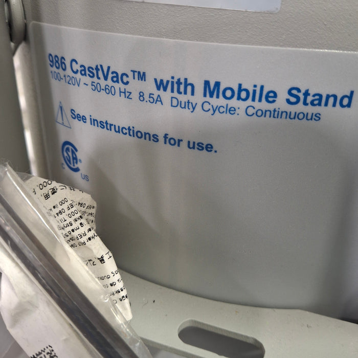 Stryker 940 Cast Saw with 986 Cast Vac