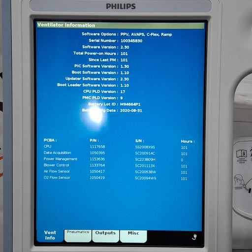 Philips Philips Respironics V60 BiPAP Ventilator Respiratory reLink Medical