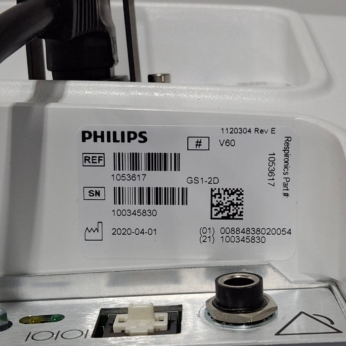 Philips Philips Respironics V60 BiPAP Ventilator Respiratory reLink Medical