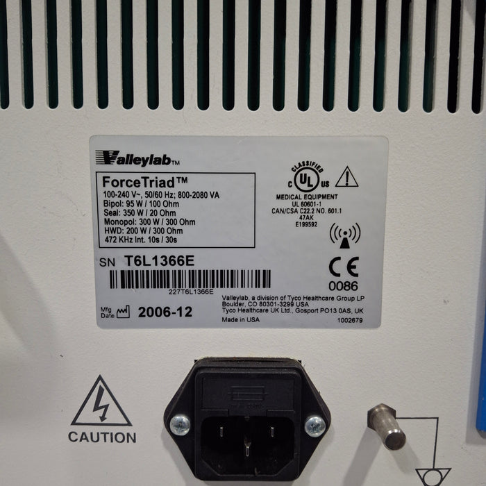 Covidien Covidien Force Triad 3.8-4.0 Electrosurgical Unit Electrosurgical Units reLink Medical