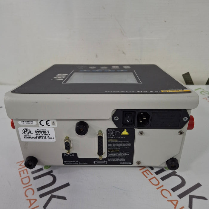 Fluke Fluke VT PLUS HF Gas Flow Analyzer Test Equipment reLink Medical