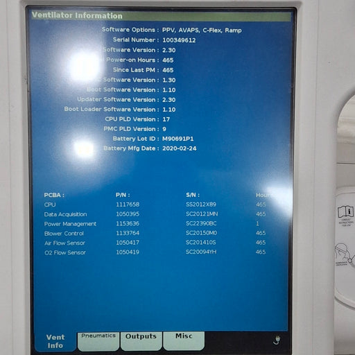 Philips Philips Respironics V60 BiPAP Ventilator Respiratory reLink Medical