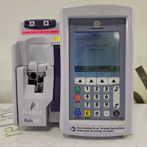 Hospira Hospira Plum 360 Infusion Pump Infusion Pump reLink Medical