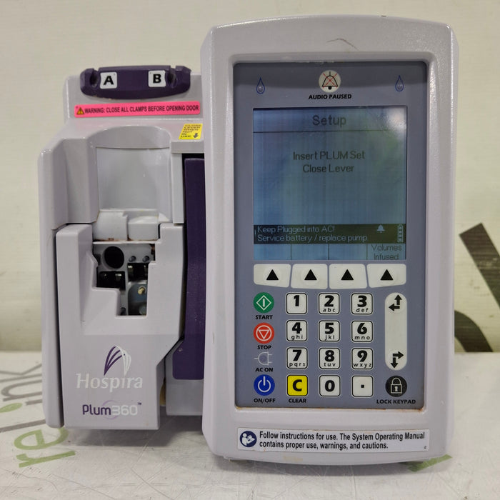 Hospira Hospira Plum 360 Infusion Pump Infusion Pump reLink Medical