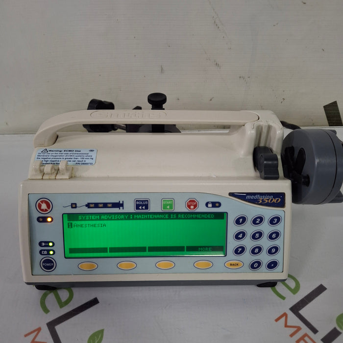 Smiths Medical Smiths Medical Medfusion 3500 Syringe Infusion Pump Infusion Pump reLink Medical
