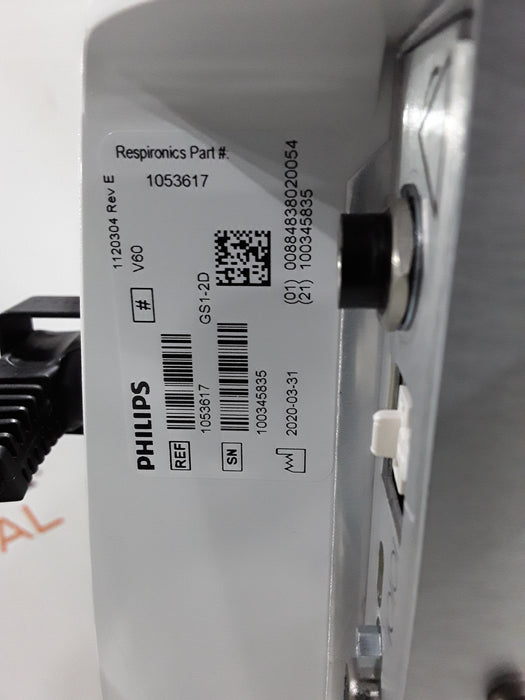 Philips Philips Respironics V60 BiPAP Ventilator Respiratory reLink Medical
