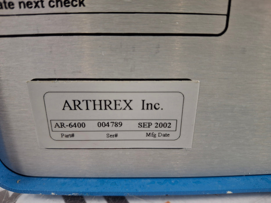 Arthrex Arthrex Continuous Wave 2 Arthroscopy Pump Surgical Equipment reLink Medical