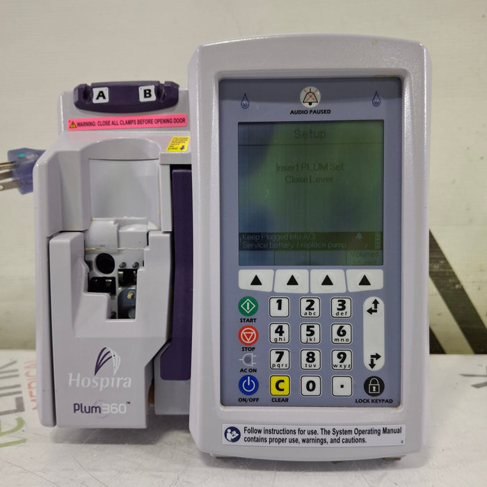Hospira Hospira Plum 360 Infusion Pump Infusion Pump reLink Medical