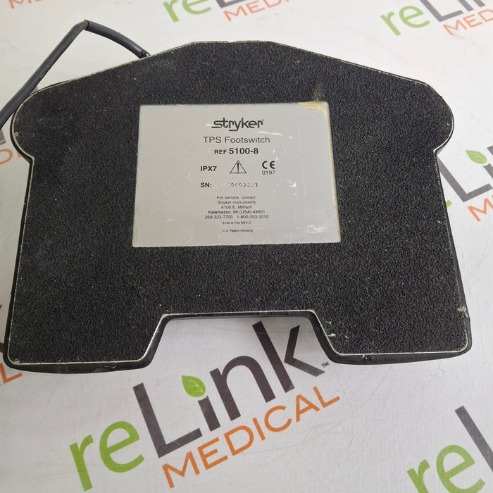 Stryker Stryker TPS 5100-8 Footswitch Surgical Equipment reLink Medical