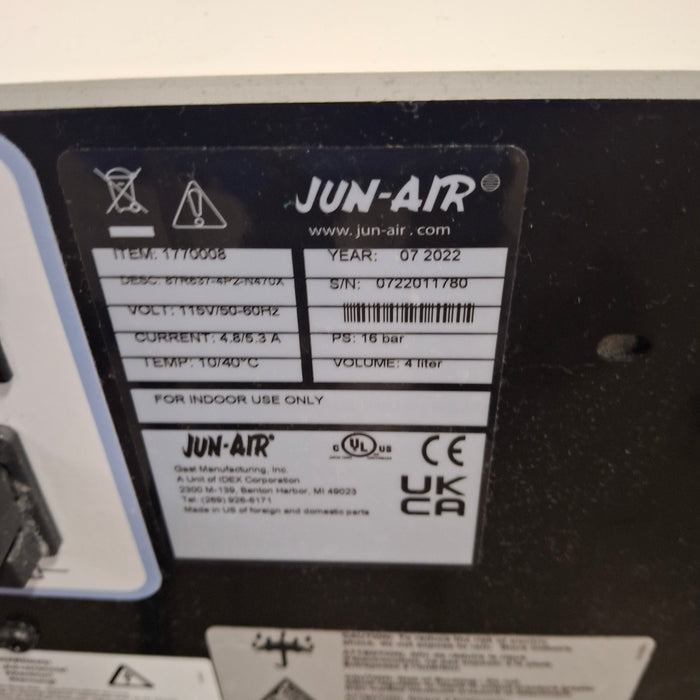 Jun-Air Jun-Air 1770008 Air Compressor Industrial Equipment reLink Medical