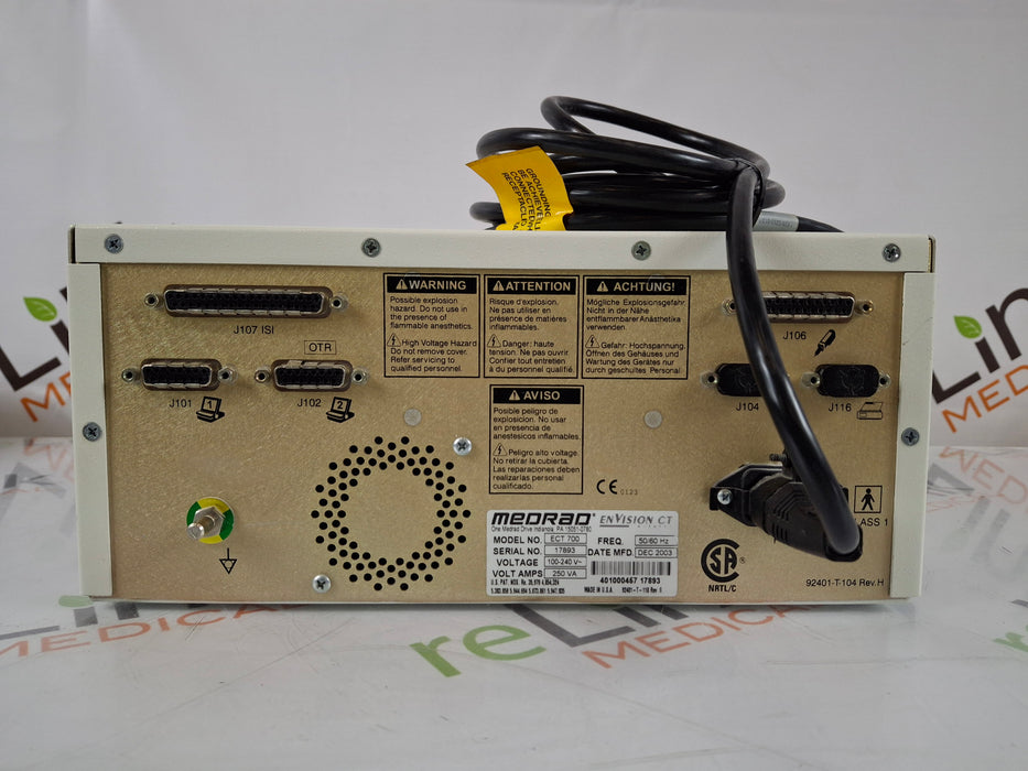 Medrad Envision ECT 700 CT Injector