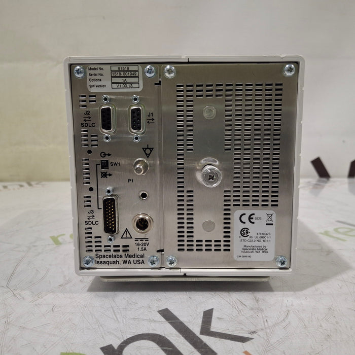 Spacelabs Healthcare Ultraview SL 91518 Multigas Analyzer