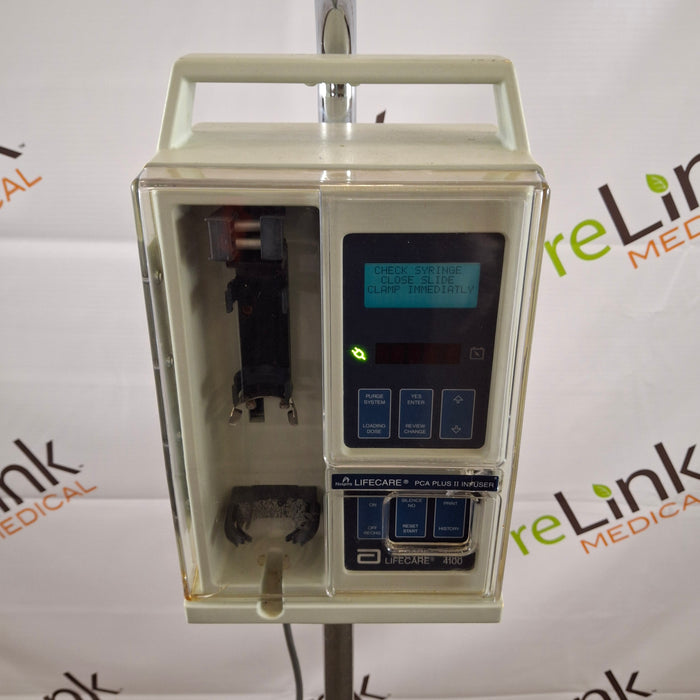 Hospira Hospira LifeCare 4100 PCA Plus II Infusion Pump Infusion Pump reLink Medical