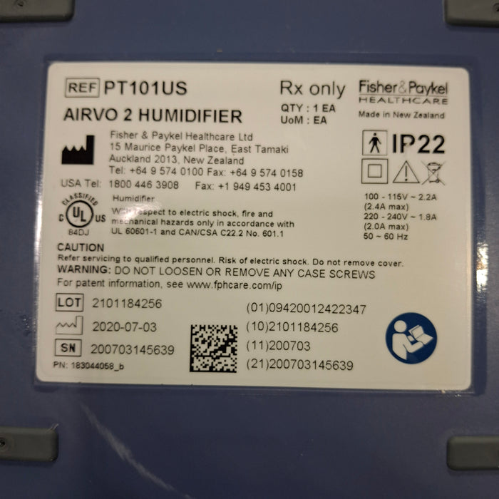 Fisher & Paykel Airvo 2 Humidifier