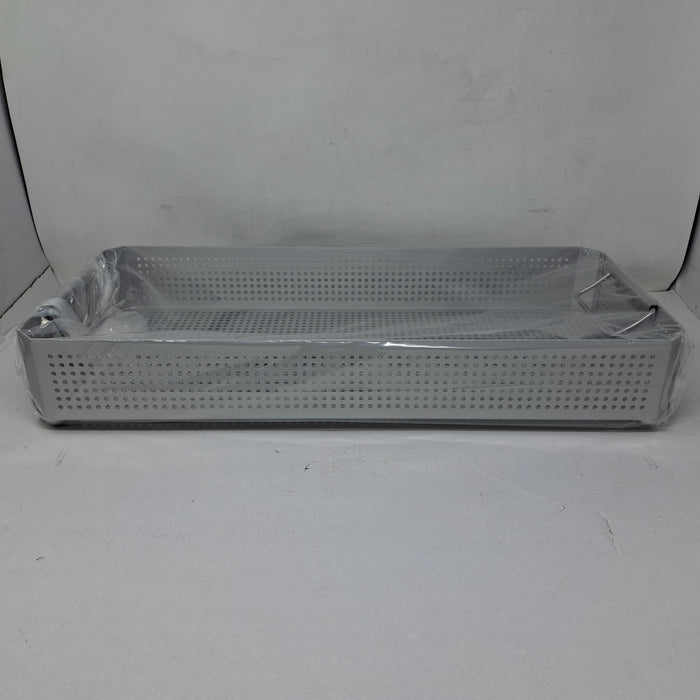 Case Medical Inc MediTray BSKF03 Full Size Aluminum Basket 21.3"x9.6"x3"